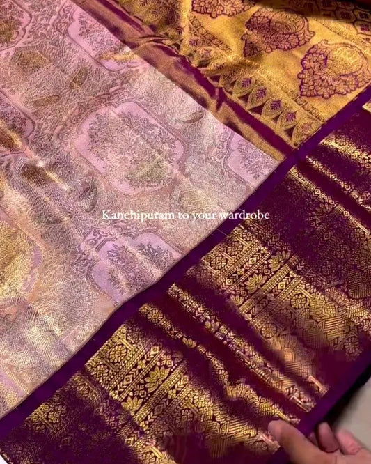 AISHWARYA ROYAL ZARI BORDER SAREE ✨