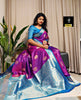 Premium Kanjivaram Soft Silk Saree with Copper Zari