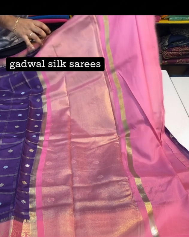Gadwal Silk Saree