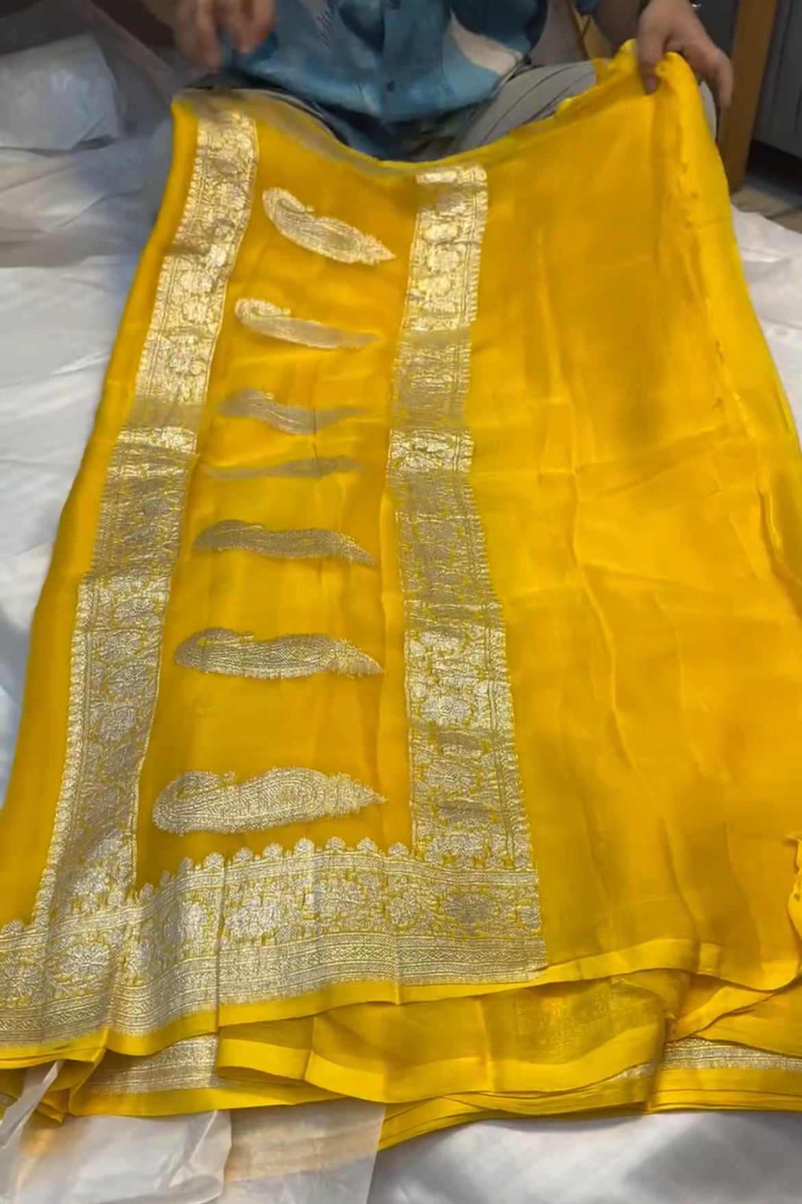 Surya Kanthi Banarsi Silk Saree