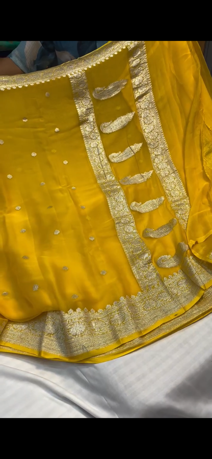 Surya Kanthi Banarsi Silk Saree