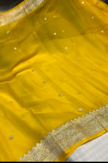 Surya Kanthi Banarsi Silk Saree