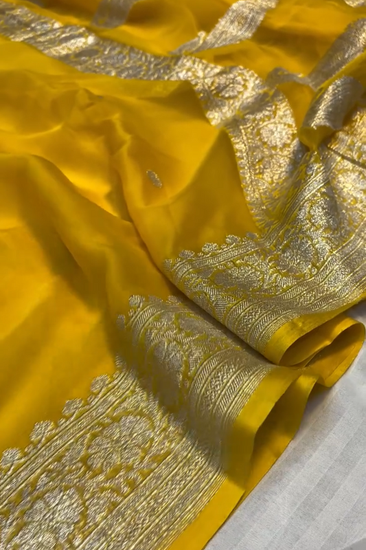 Surya Kanthi Banarsi Silk Saree