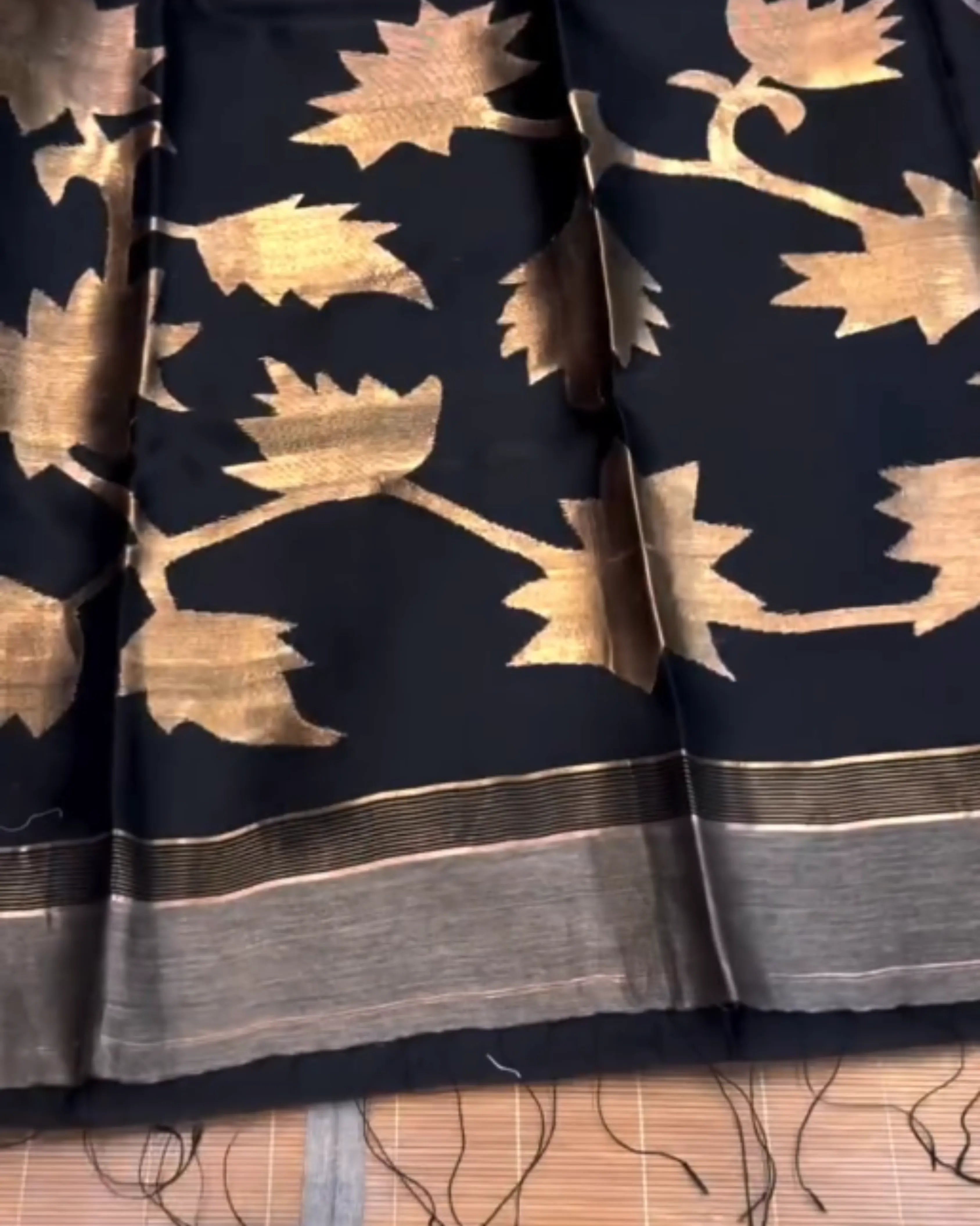 Needle Work Jamdani Saree