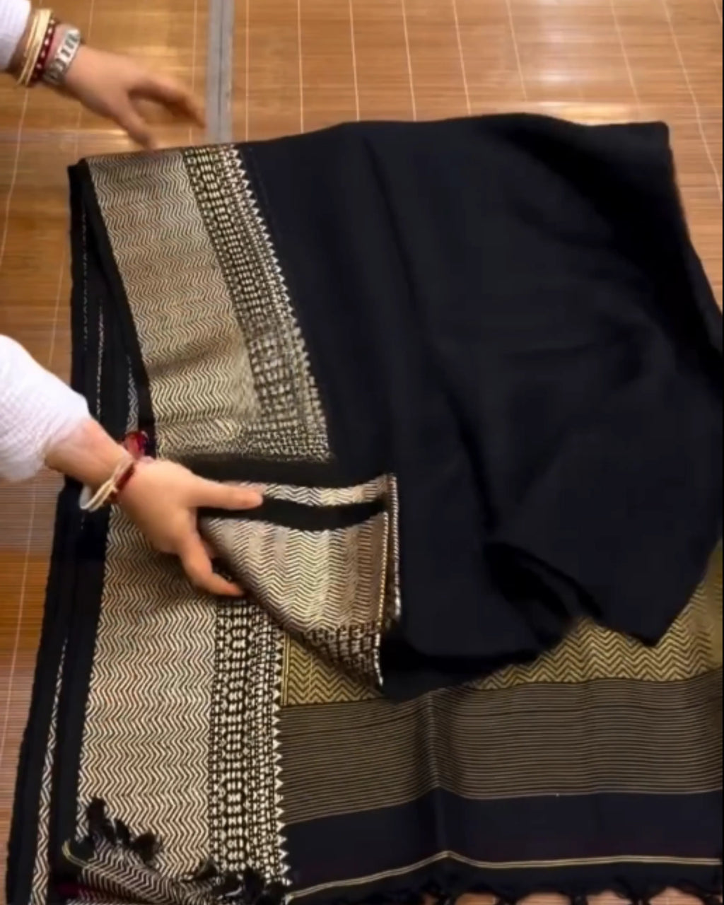 Vanki Weave Silk Saree