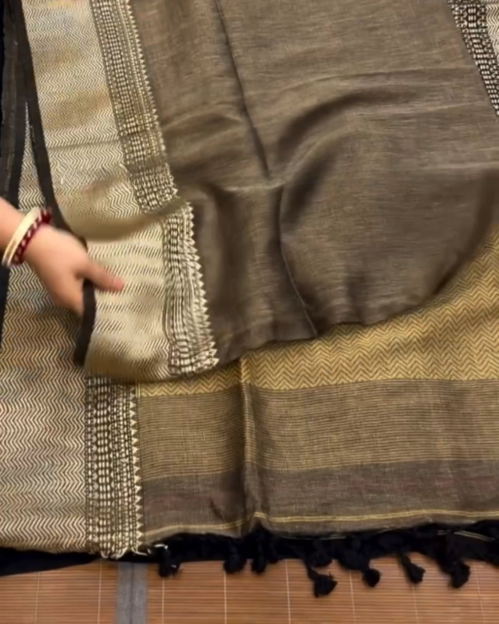 Vanki Weave Silk Saree