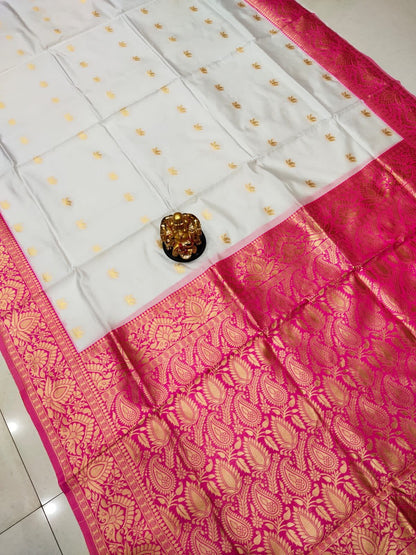 Lightweight Banarasi Saree in Premium Lichi Silk