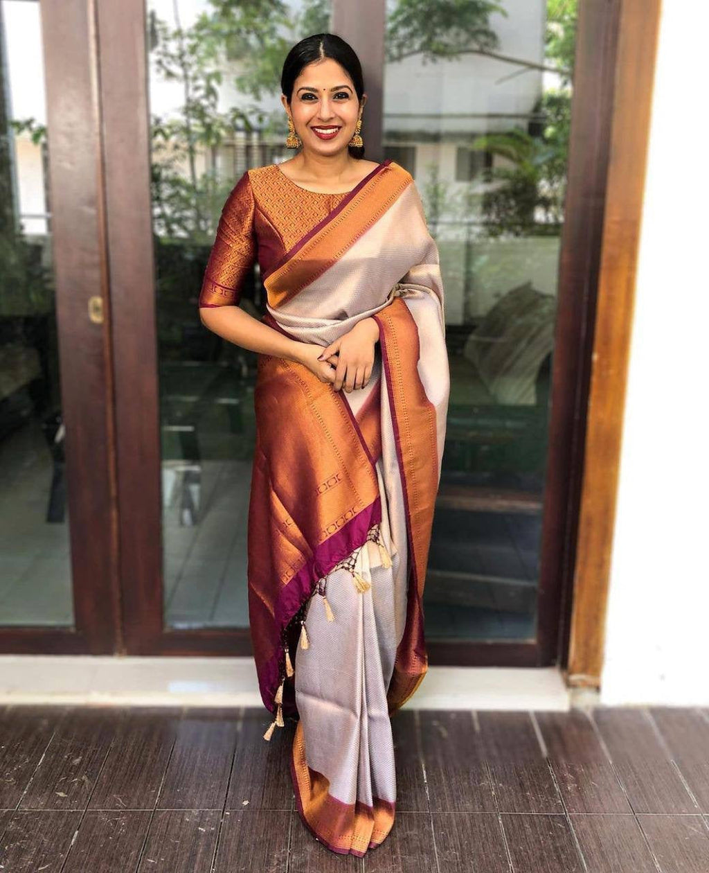 Graceful Ethnic Outfit for Festive Moments