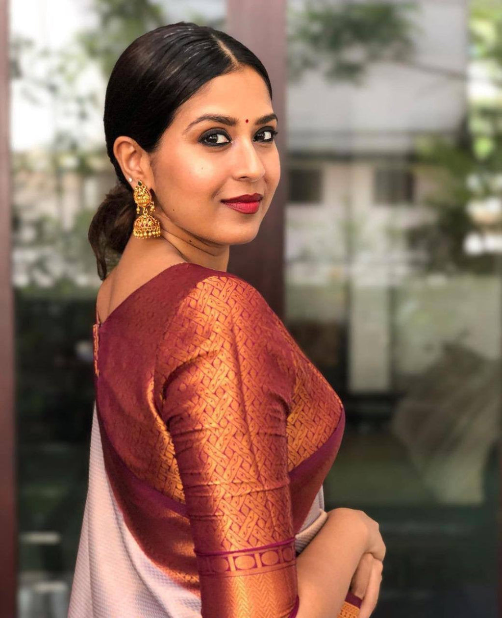 Graceful Ethnic Outfit for Festive Moments