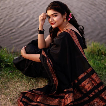 Classic North Indian Attire Inspired by Timeless Craft Saree