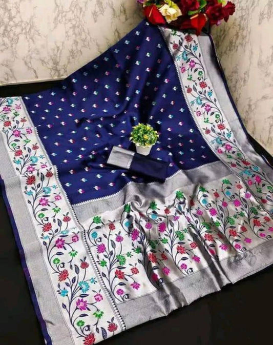 New Launch Paithani Silk Wedding Saree – Rich & Elegant
