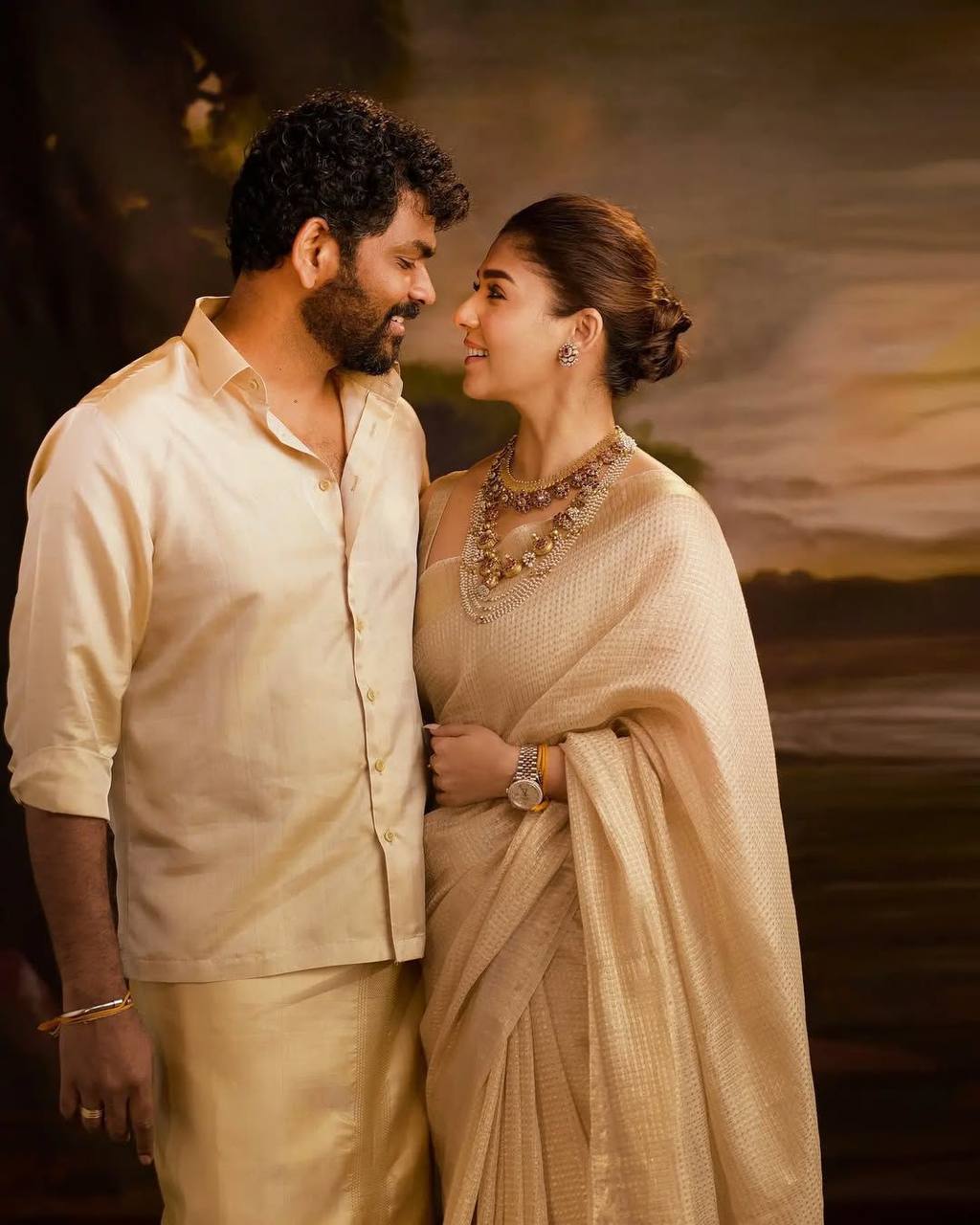 Nayanthara saree
