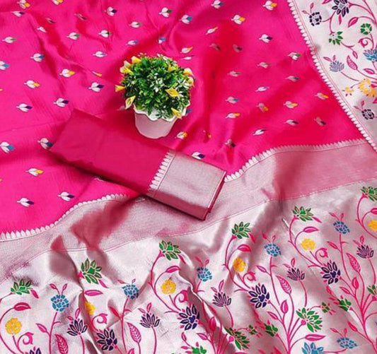 New Launch Paithani Silk Wedding Saree – Rich & Elegant