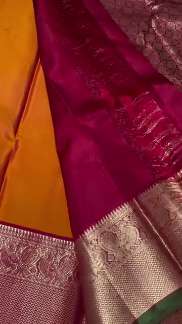 Regal Mustard Kanchipuram